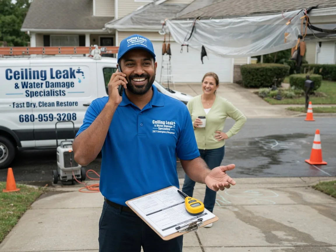 Ceiling Leak Cleanup Montello, WI FAQs